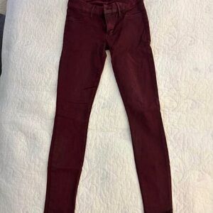 Marciano Luxe Denim in Deep Red